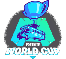 the Fortnite World Cup logo